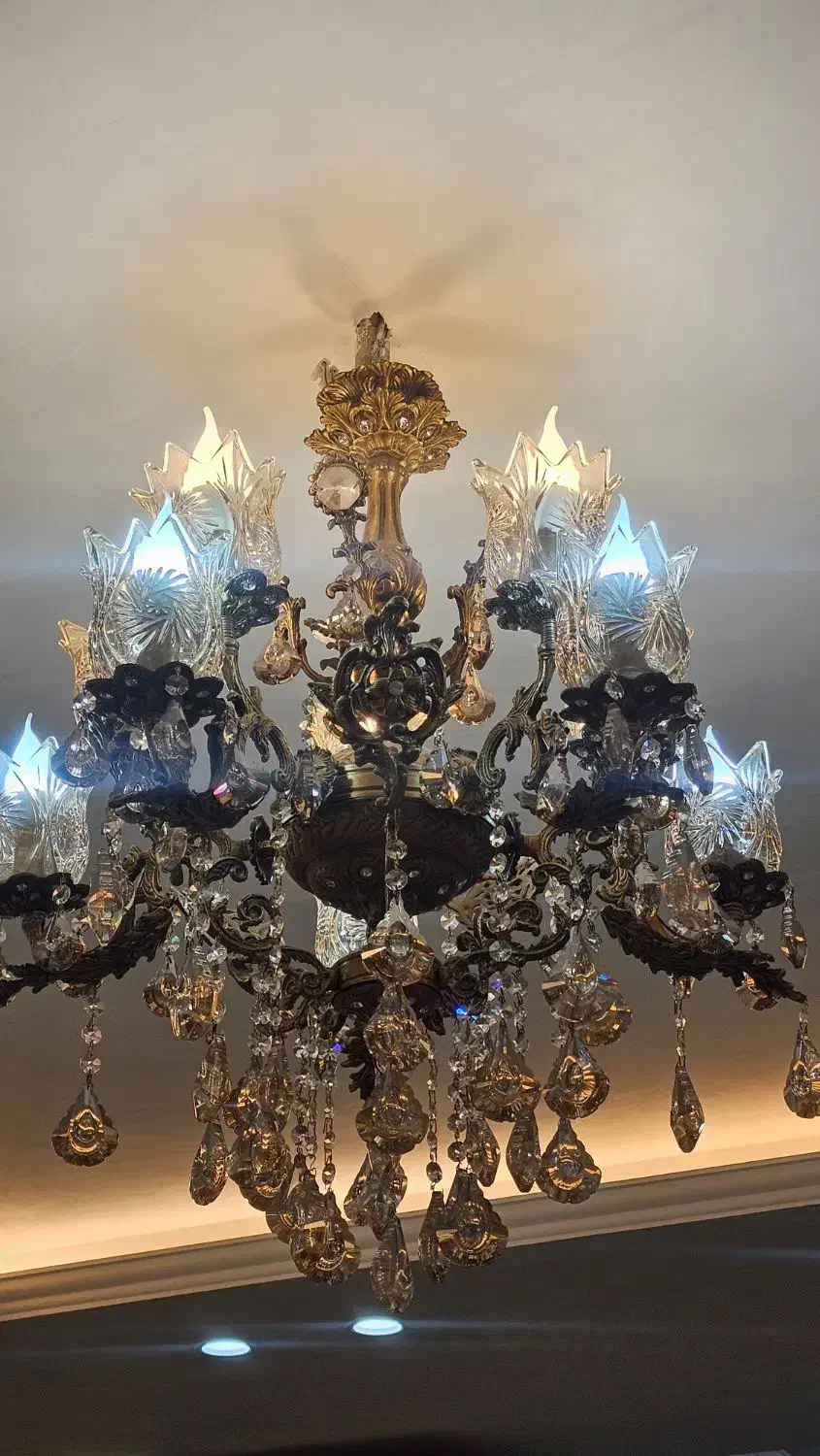 لوستر|لوستر و چراغ آویز|اراک, |دیوار