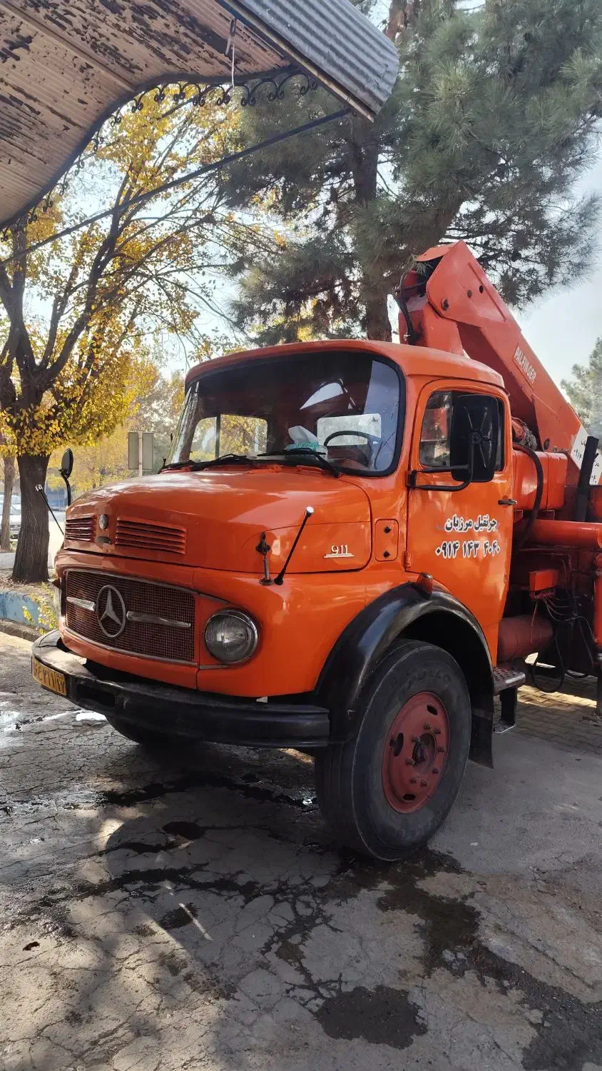 جرثقیل بنز ۹۱۱ پالفینگر ۱۶۰۰۰|خودرو سنگین|تهران, بهمن یار|دیوار