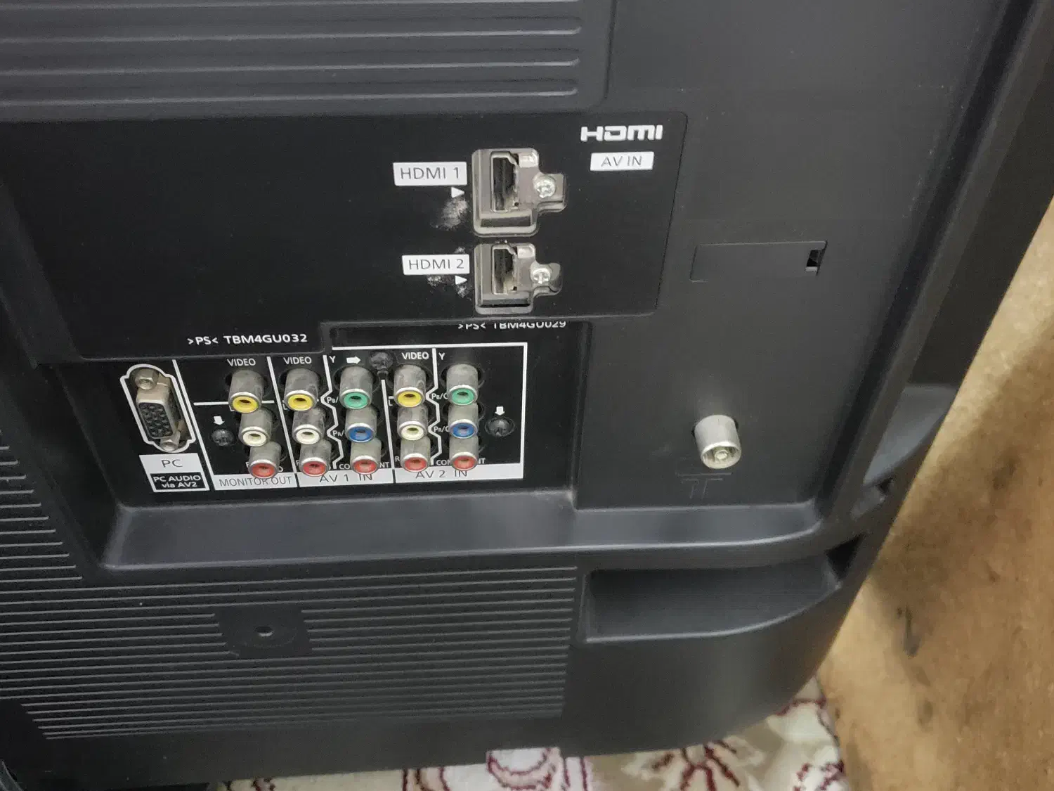 تلویزیون پلاسما پاناسونیک42 اینچ سالم|تلویزیون و پروژکتور|مشهد, کوشش|دیوار