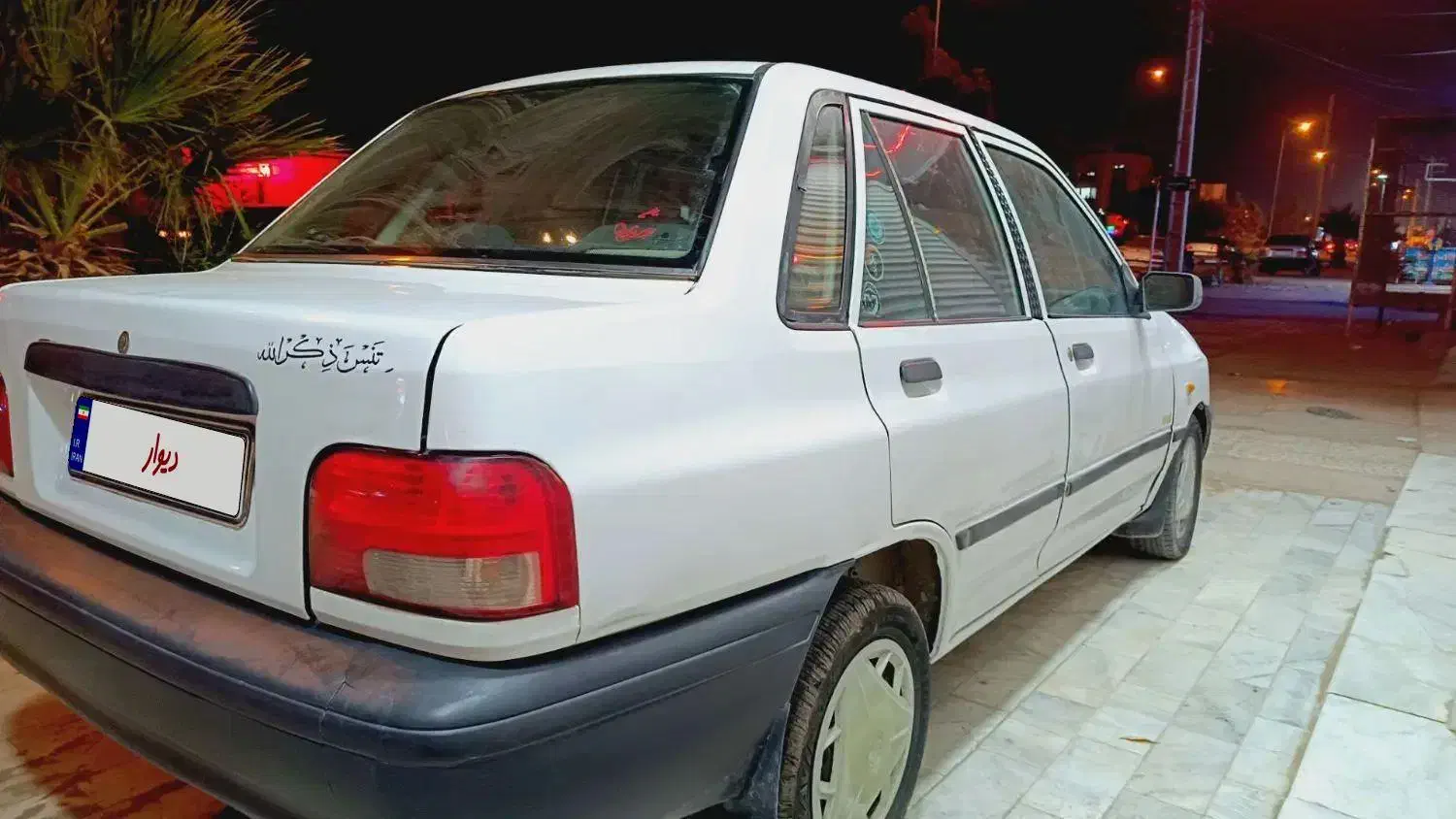 پراید۸۹ رنگ سفید شاسی سالم|خودرو سواری و وانت|زابل, |دیوار