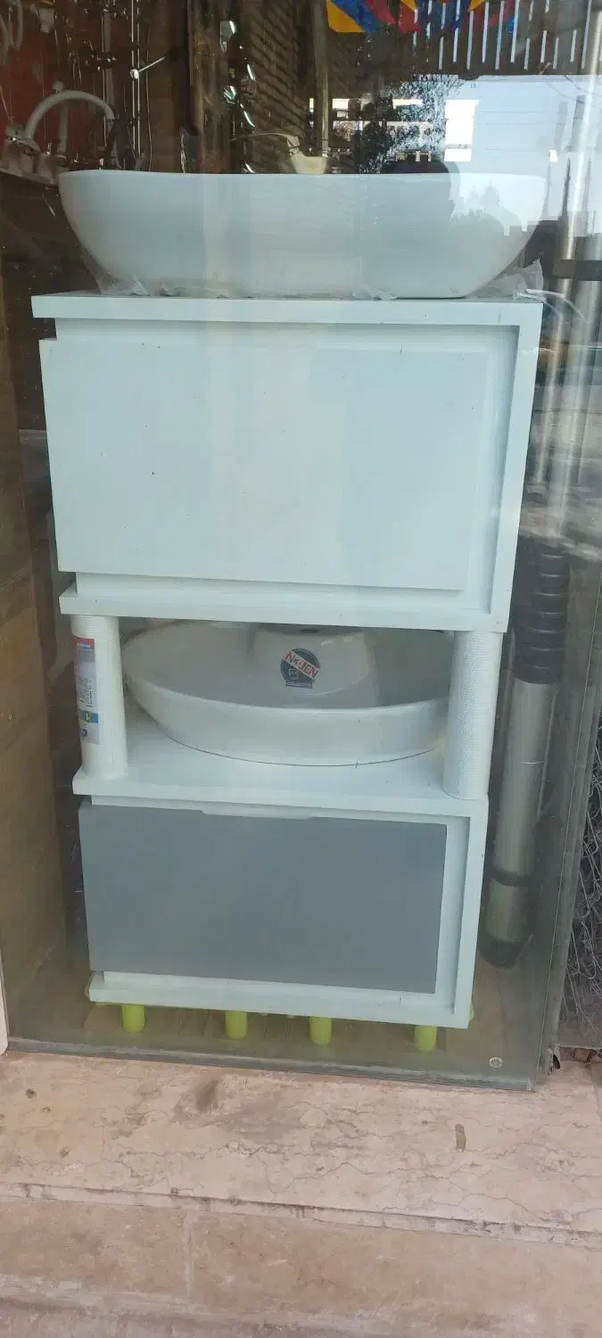 روشویی کابینتی روشویی پی وی سی روشویی دیواری|لوازم سرویس بهداشتی|یزد, |دیوار