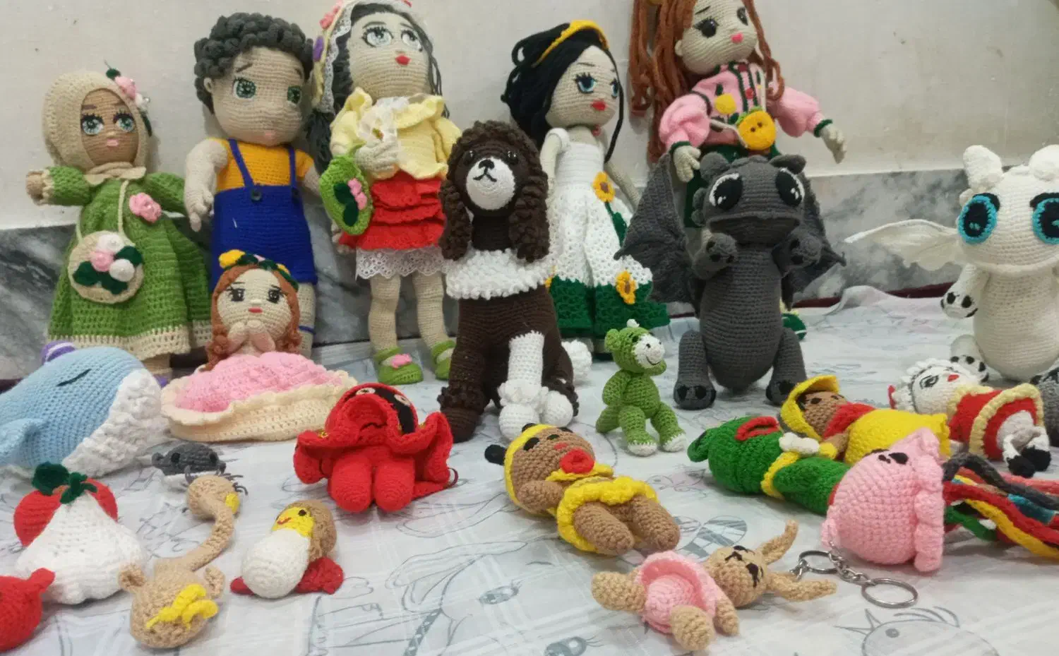 عروسک بافتنی|اسباب‌‌بازی|مشهد, ایثار|دیوار