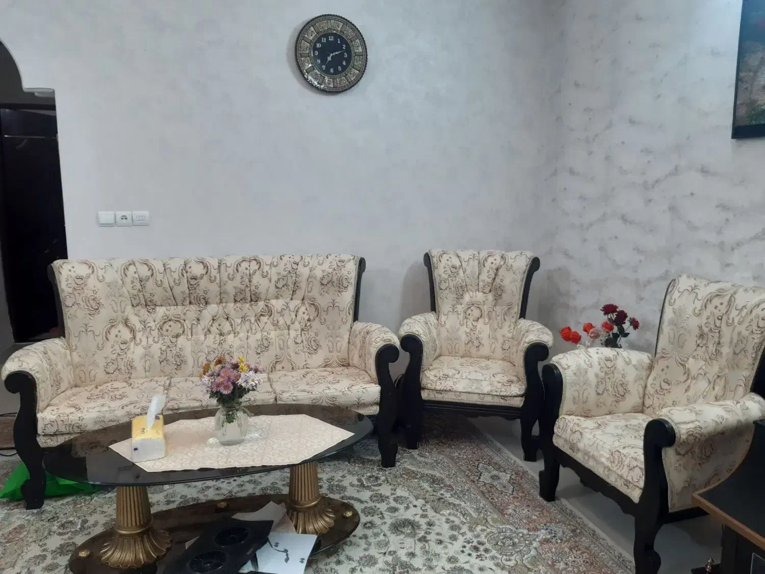 مبل هفت نفره|مبلمان خانگی و میز عسلی|اسفراین, |دیوار