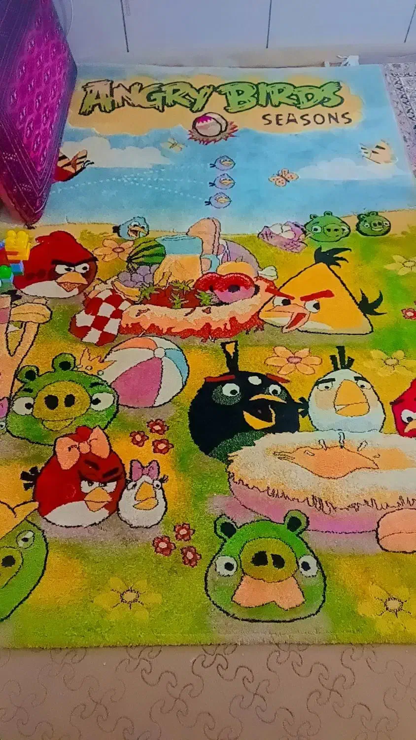 فرش کودک سالم وپربار|فرش|تربت جام, المهدی|دیوار