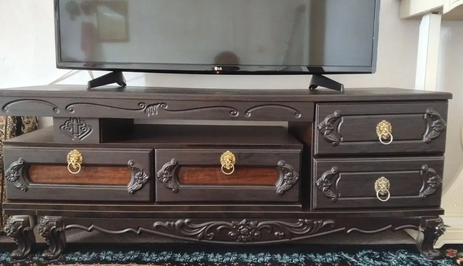 میزتلوزیون .وساعت|میز تلویزیون|قروه, |دیوار