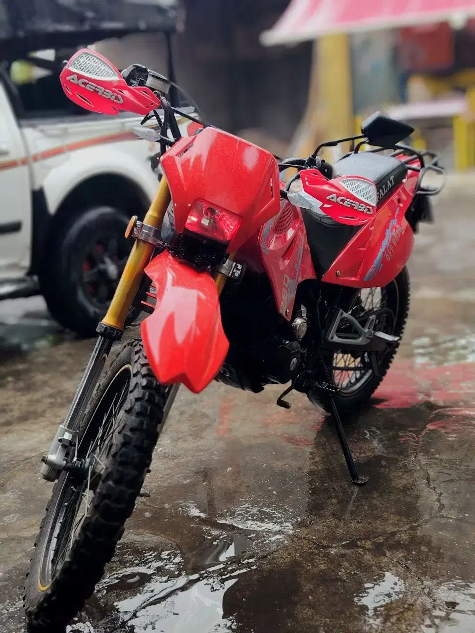 تریل فلات ۲۵۰معاوضه|موتورسیکلت|رشت, بازار|دیوار