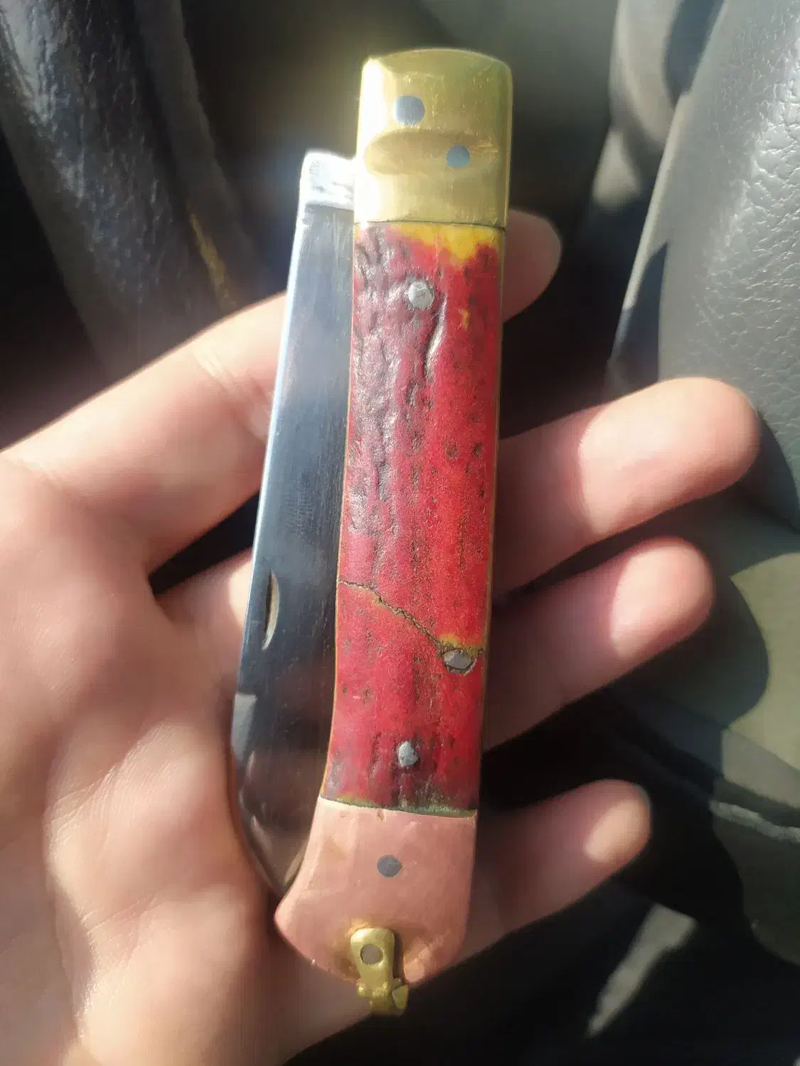 چاقو جاسم پدر|کلکسیون اشیاء عتیقه|کرمانشاه, |دیوار