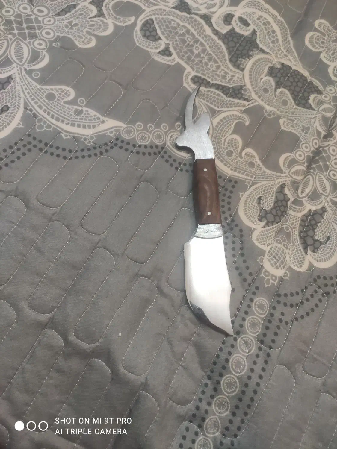 چاقو آشپزخانه طرح شاخ گوزن|ظروف پخت‌وپز|بیرجند, |دیوار