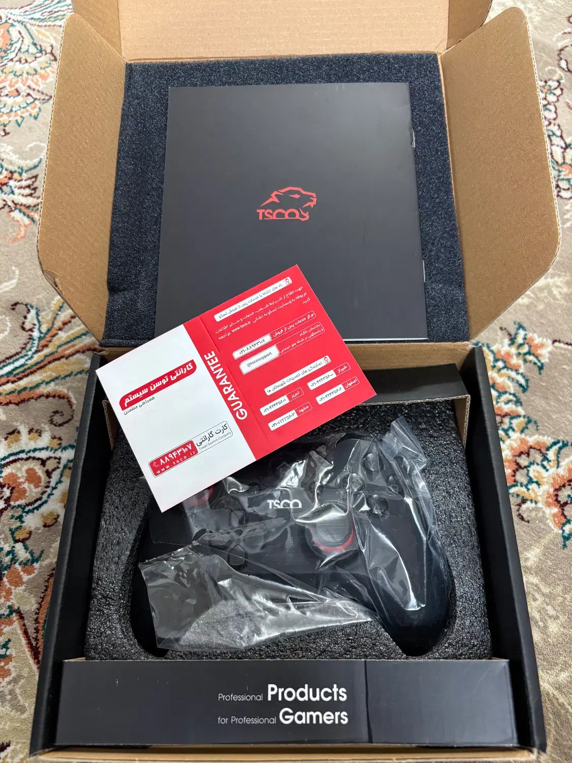 دسته بازی بی‌سیم تسکو مدل TG135W|کنسول، بازی ویدئویی و آنلاین|مشهد, بهشت|دیوار