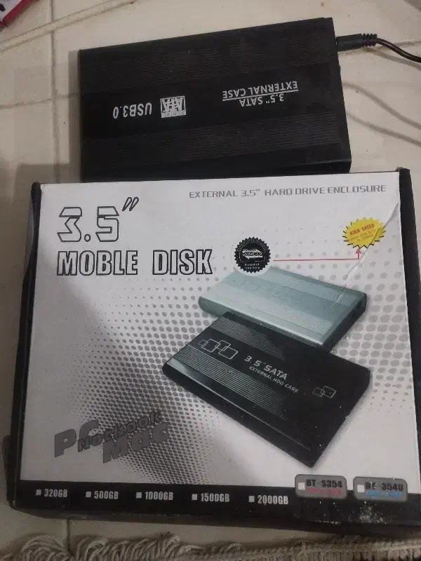 باکس تبدیل هارد به اکسترنال+2تا هارد۵۰۰|قطعات و لوازم جانبی رایانه|هشتگرد, شهرک آفتاب|دیوار