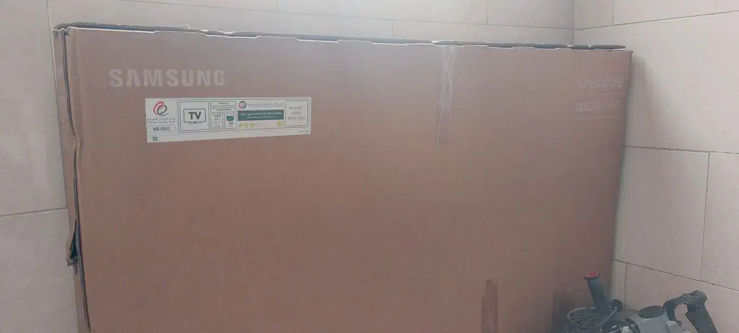 کارتون تلویزیون سامسونگ ۶۵ اینچ|تلویزیون و پروژکتور|تهران, اوقاف|دیوار