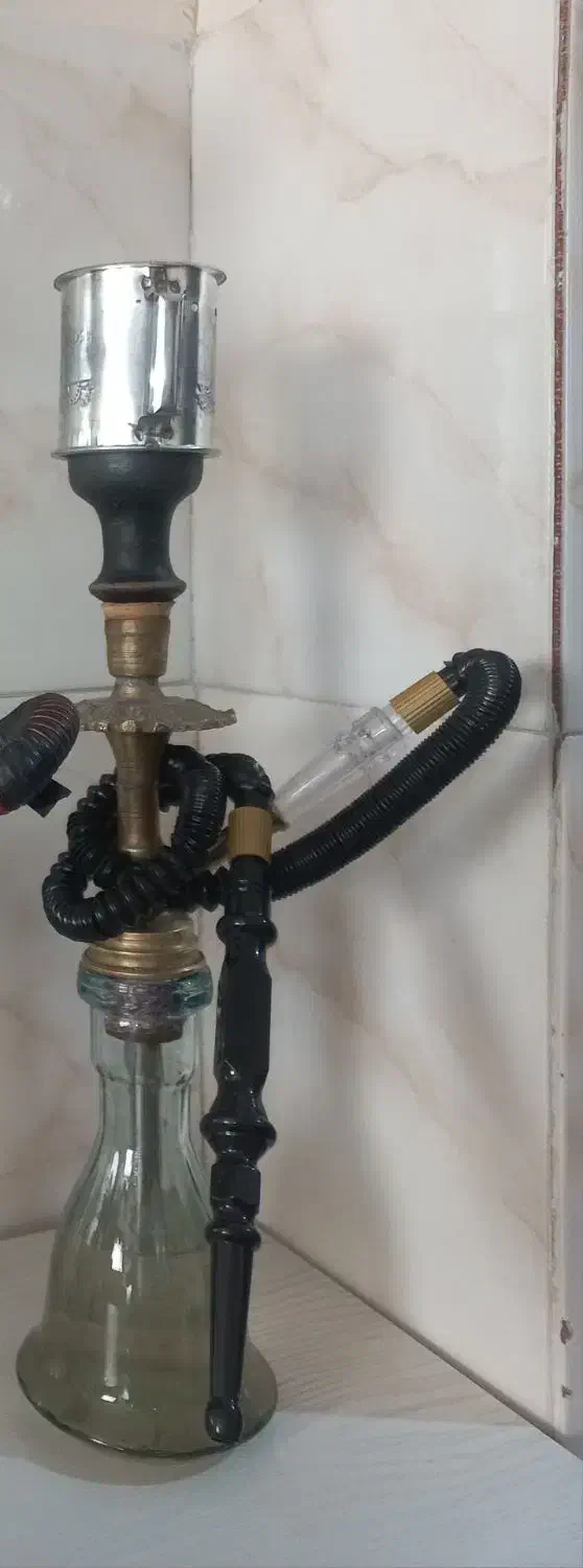 قلیون برنجی|کلکسیون اشیاء عتیقه|صباشهر, |دیوار