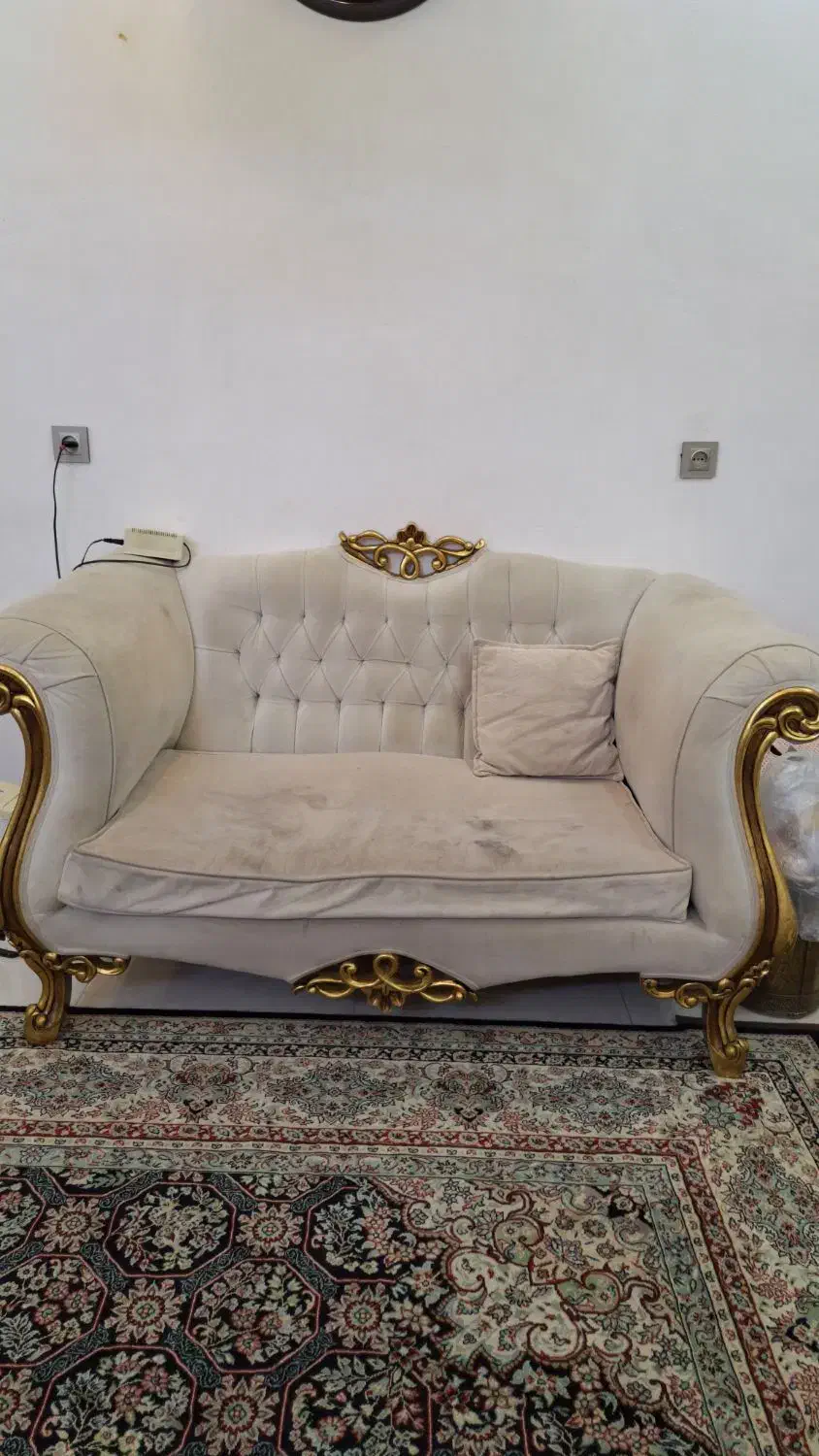 مبلمان نیمه استیل 7 نفره|مبلمان خانگی و میز عسلی|مشهد, کوشش|دیوار