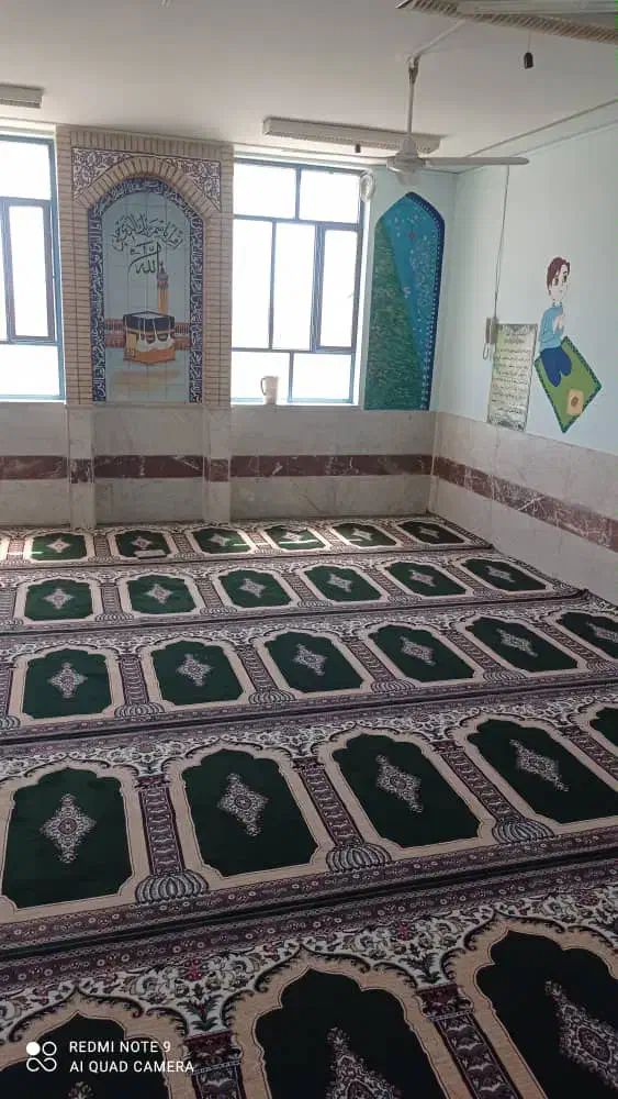 سجاده فرش مساجد|فرش|آران و بیدگل, |دیوار