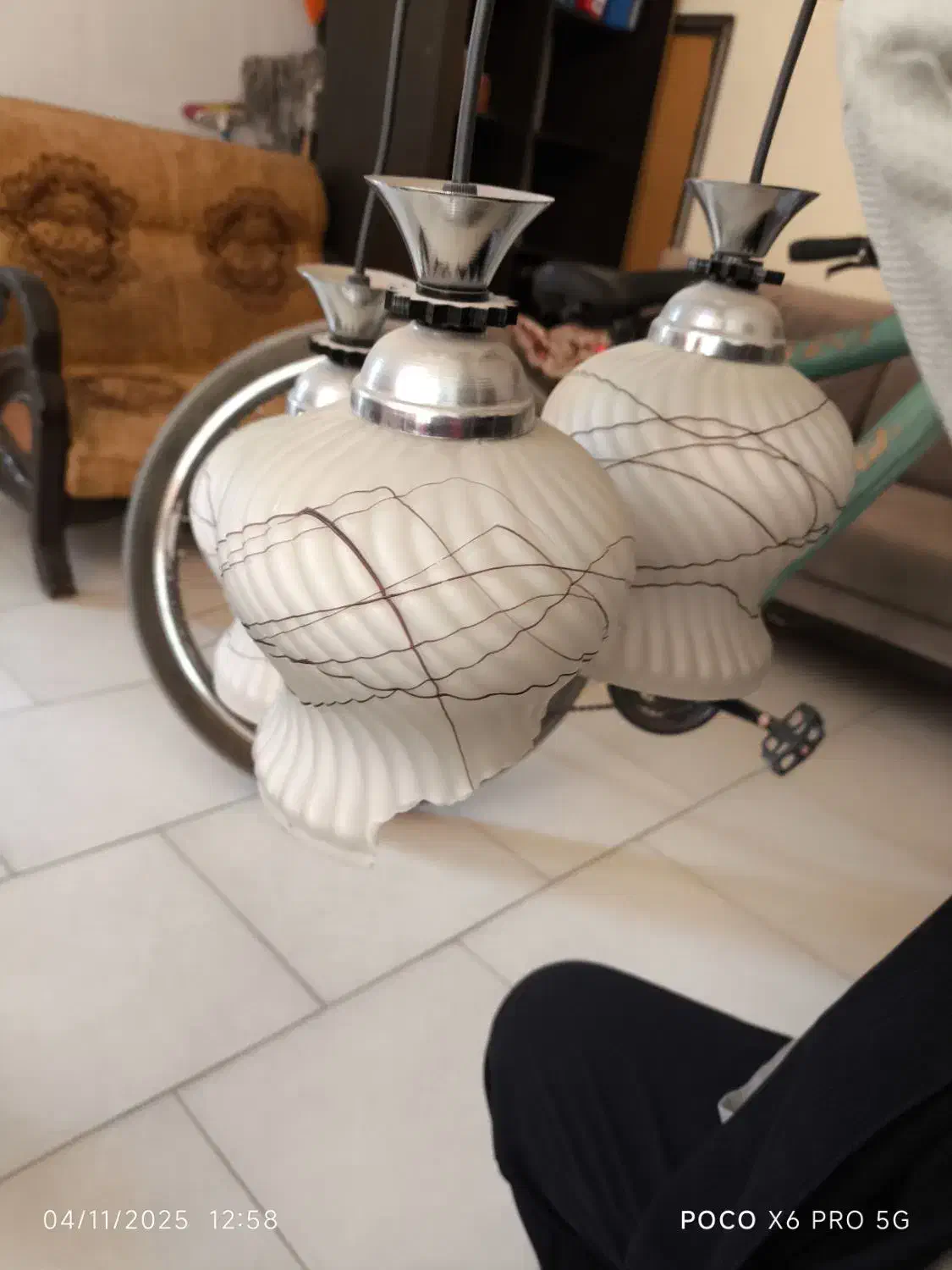 یک عدد لوستر به فروش میرسد|لوستر و چراغ آویز|فولادشهر, مسکن مهر فولادشهر|دیوار