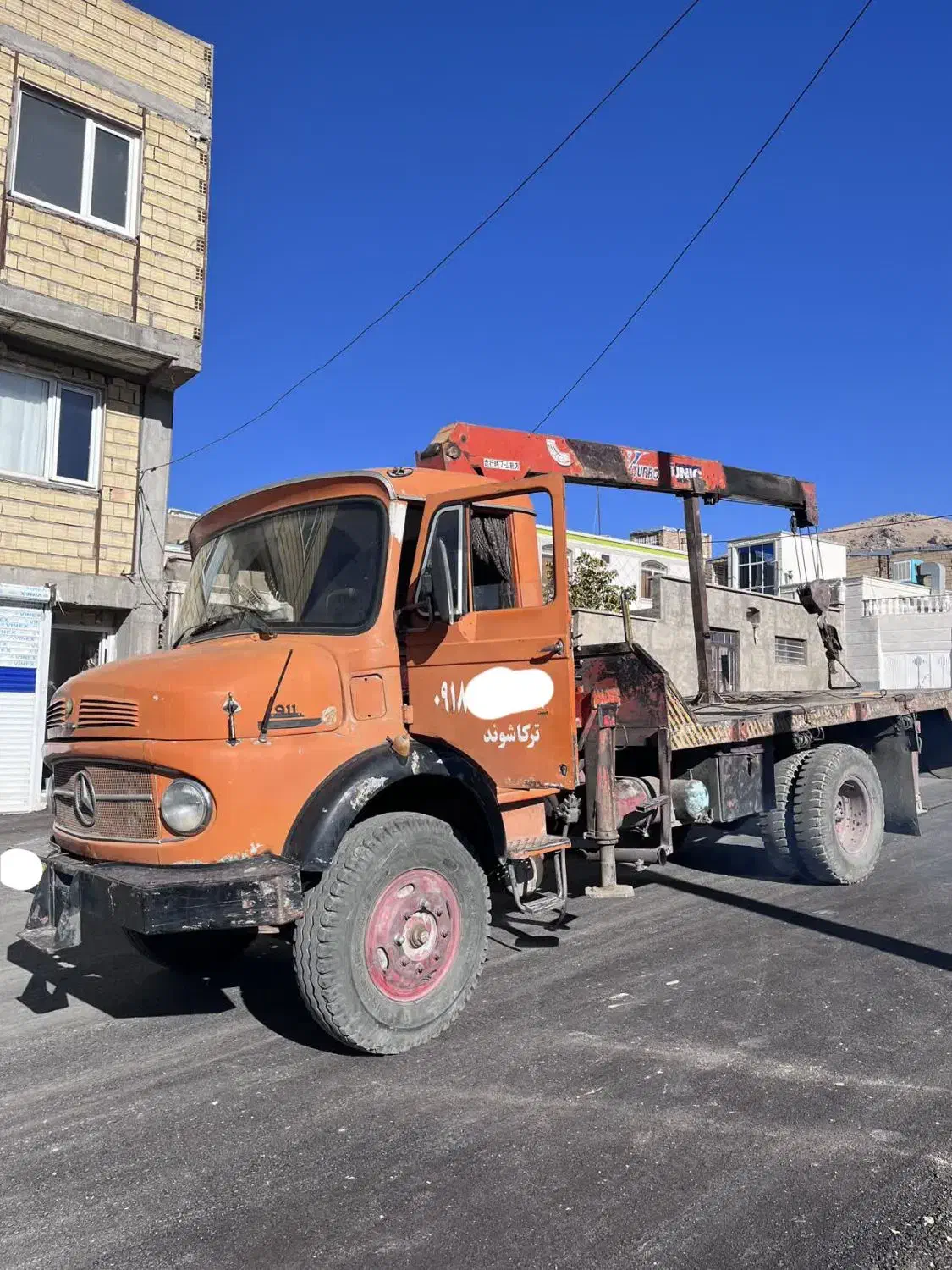 جرثقیل ۹۱۱|خودرو سنگین|تویسرکان, |دیوار