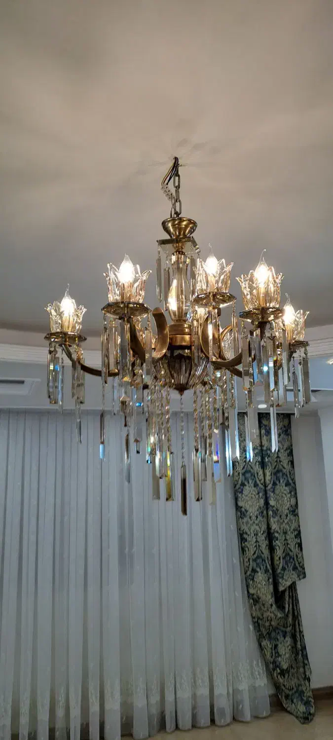 لوستر کلاسیک|لوستر و چراغ آویز|قم, انسجام|دیوار