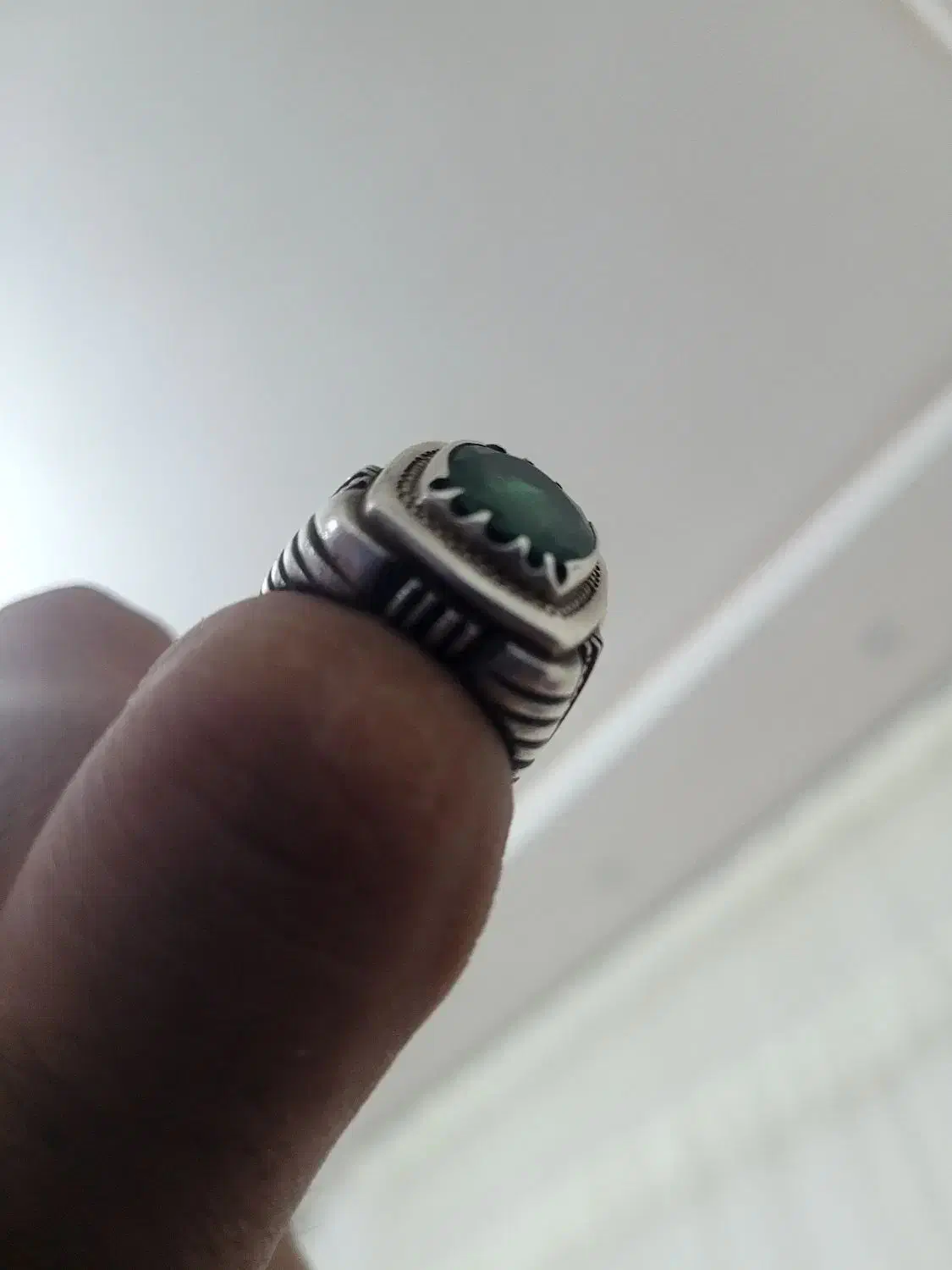 انگشتر زمرد اصلی|زیورآلات و اکسسوری|تکاب, |دیوار