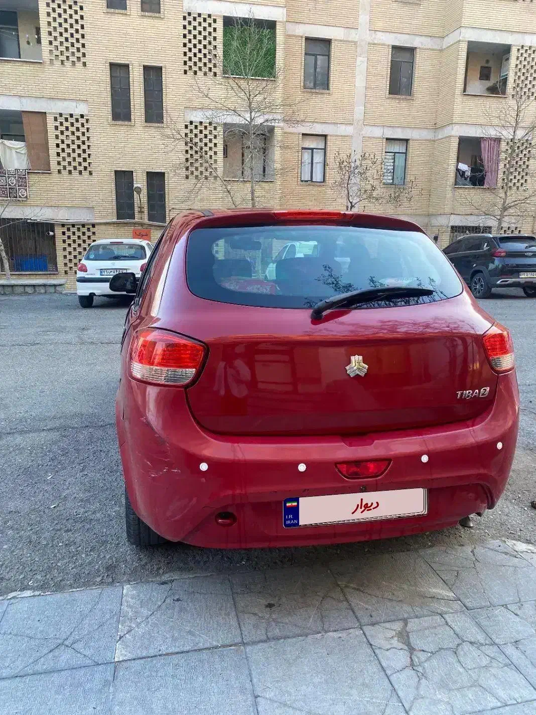 تیبا ۲ قرمز|خودرو سواری و وانت|تهران, دهکده المپیک|دیوار