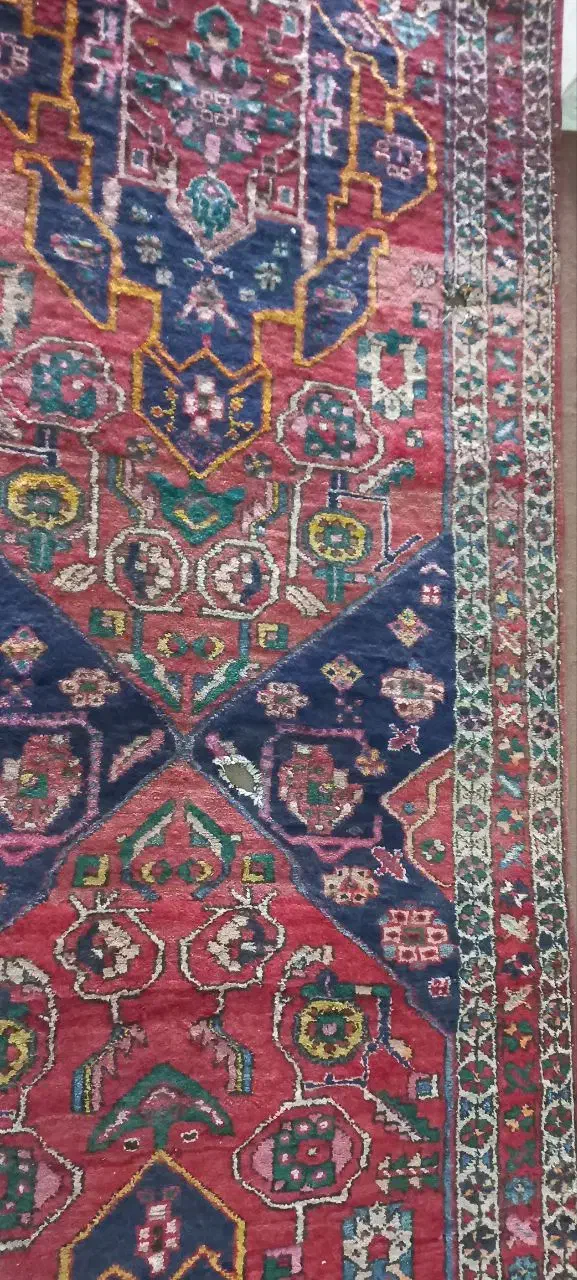 فرش کناره|فرش|قم, شاه ابراهیم|دیوار