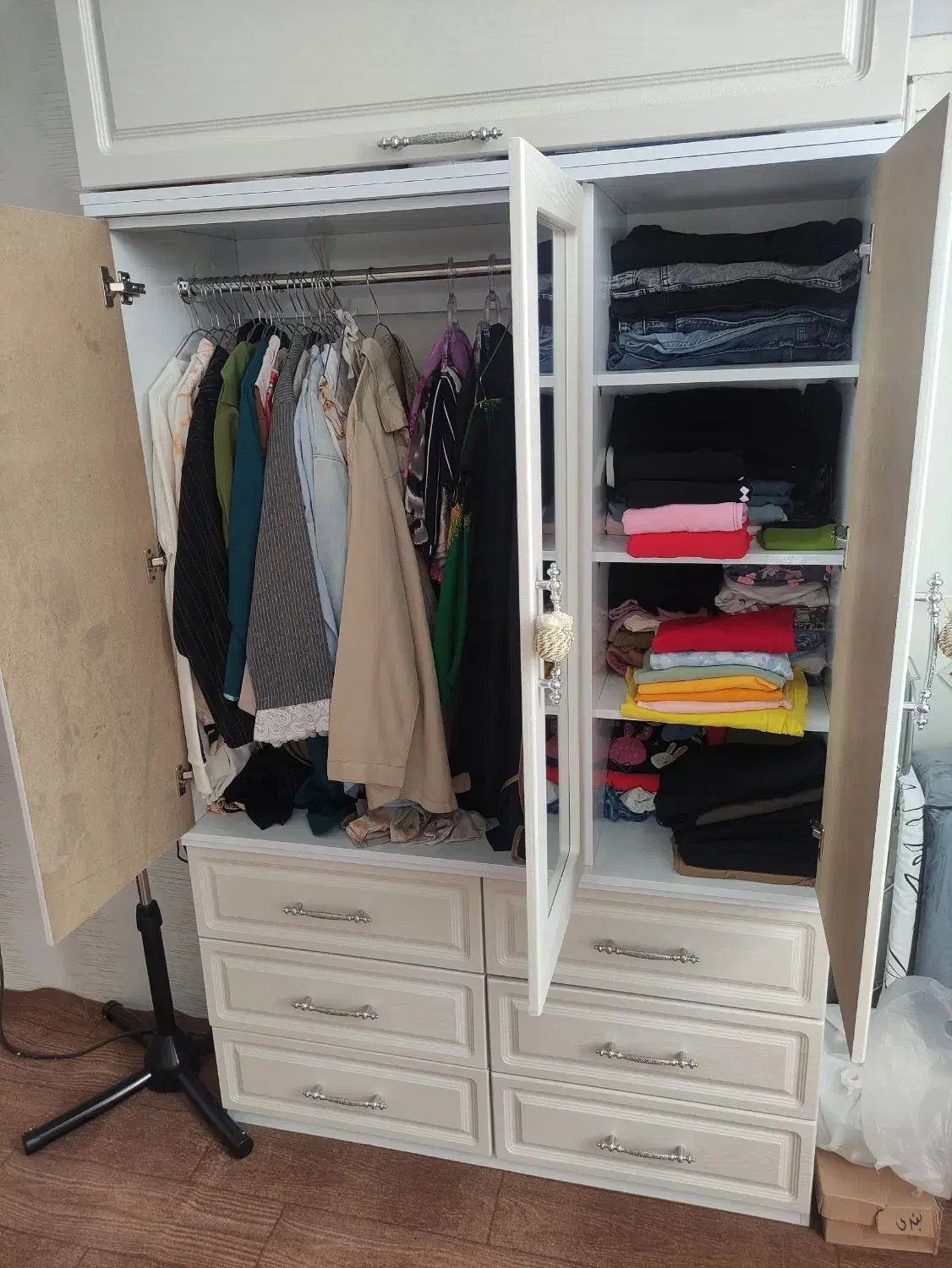 کمد 3تیکه درحد نو|جاکفشی، کمد، دراور|ری, شهرری|دیوار