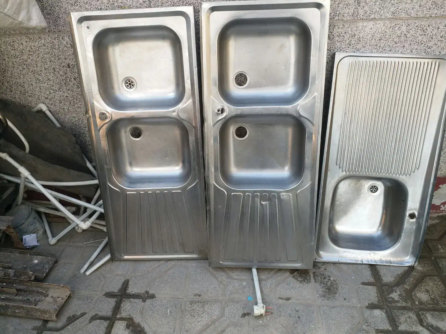 سه عدد سینک|لوازم سرویس بهداشتی|مشهد, رسالت|دیوار