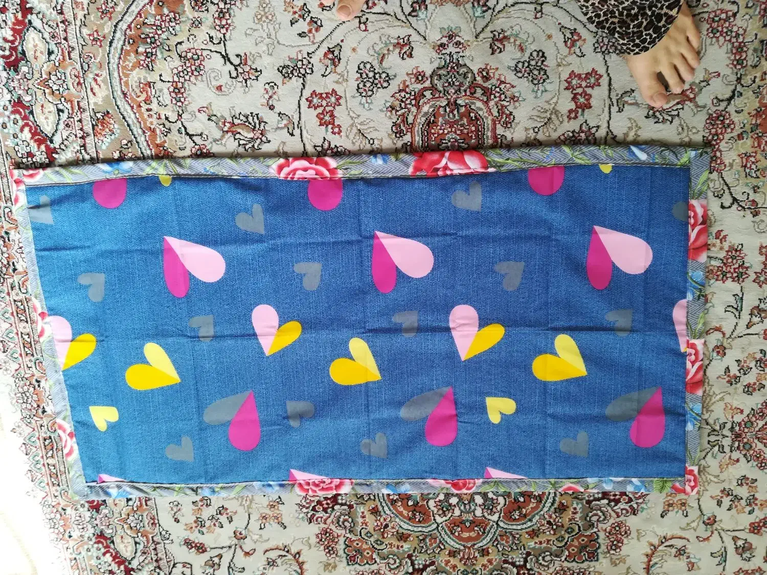 یک عدد نم گیر ظروف و سبزی|سفره، حوله، دستمال آشپزخانه|کرج, کوی کارمندان جنوبی|دیوار