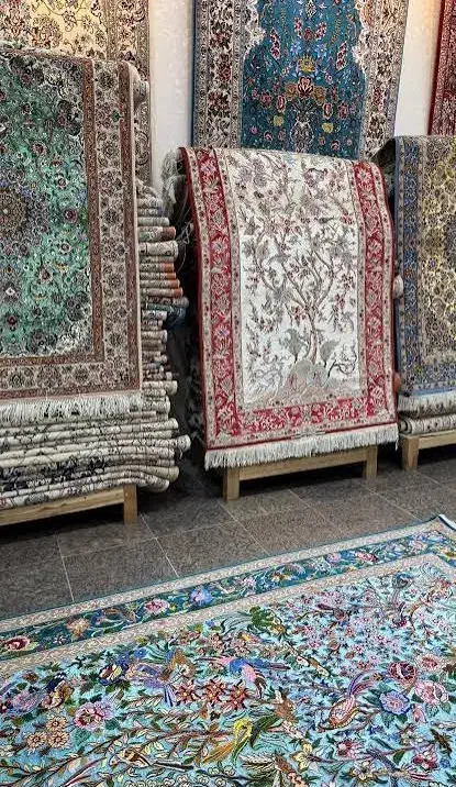 قبول سفارش فرش دستباف به رنگ و ابعاد دلخواه شما|فرش|تهران, مولوی|دیوار