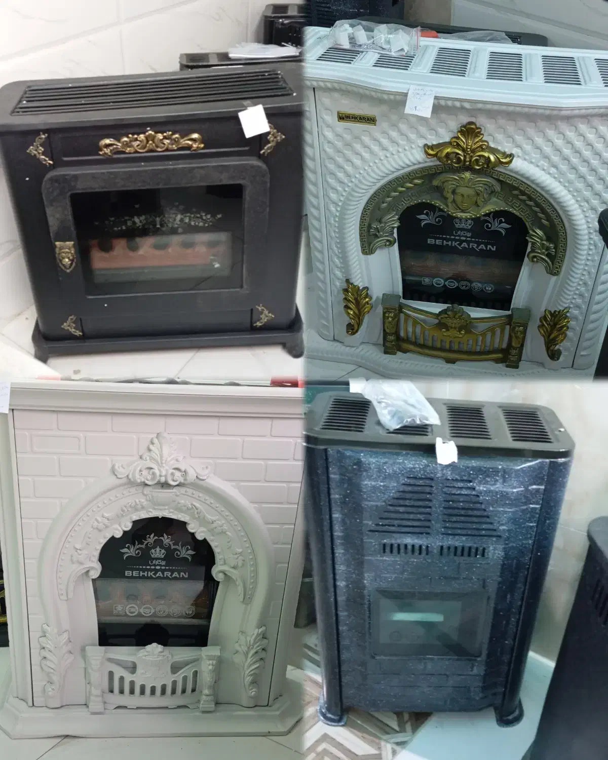 بخاری نو و دسته دوم|بخاری، هیتر، شومینه|گرمسار, |دیوار