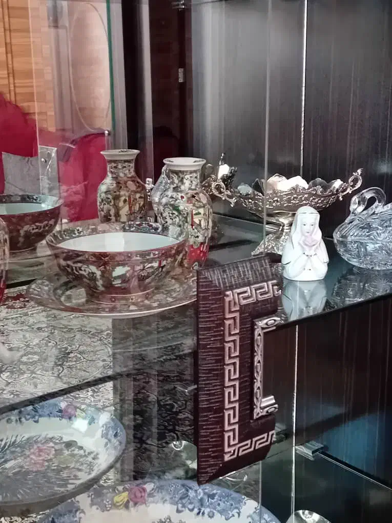 بوفه چوبی|بوفه، ویترین، کنسول|کرمان, |دیوار