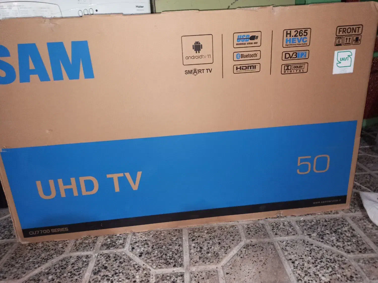 تلویزیون 50 اینچ سام|تلویزیون و پروژکتور|باغ بهادران, |دیوار