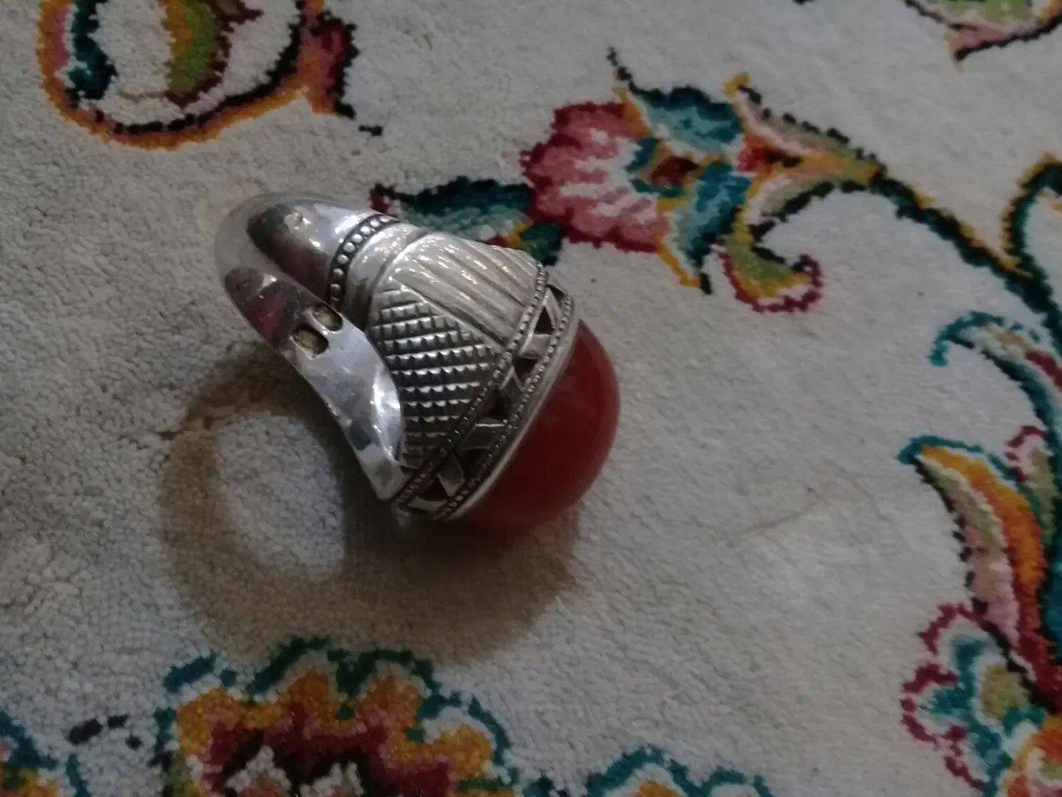 انگشتر نقره عقیق یمن تهران رسول محمدی کهنه قدیمی|جواهرات|تهران, شمیران‌نو|دیوار