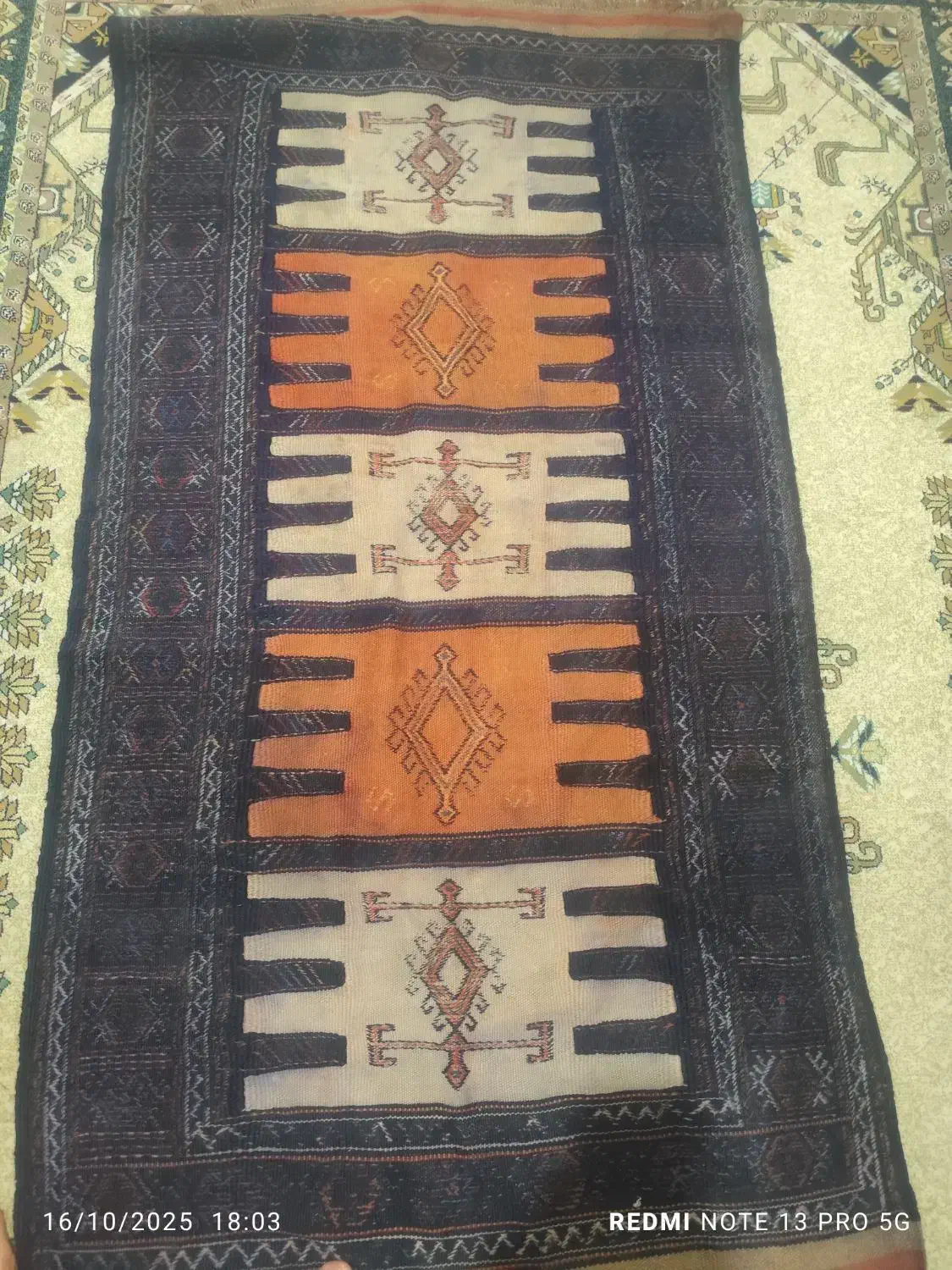 گلیم دست بافت|گلیم، جاجیم، گبه|کرج, شهرک آسمان|دیوار