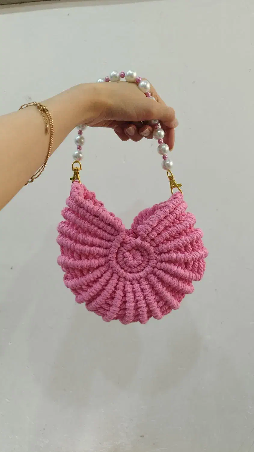 کیف و صندل مکرومه بافی|کیف، کفش، کمربند|اهواز, شهرک شهید عباس پور|دیوار