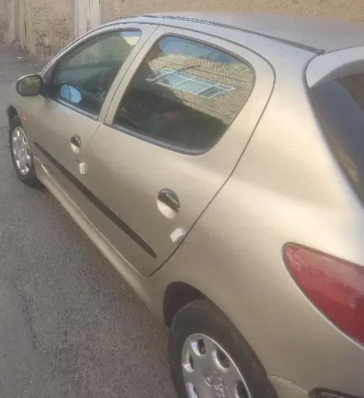 پژو 206 در حد .بدون صدا. شتاب عالی|خودرو سواری و وانت|مشگین شهر, |دیوار