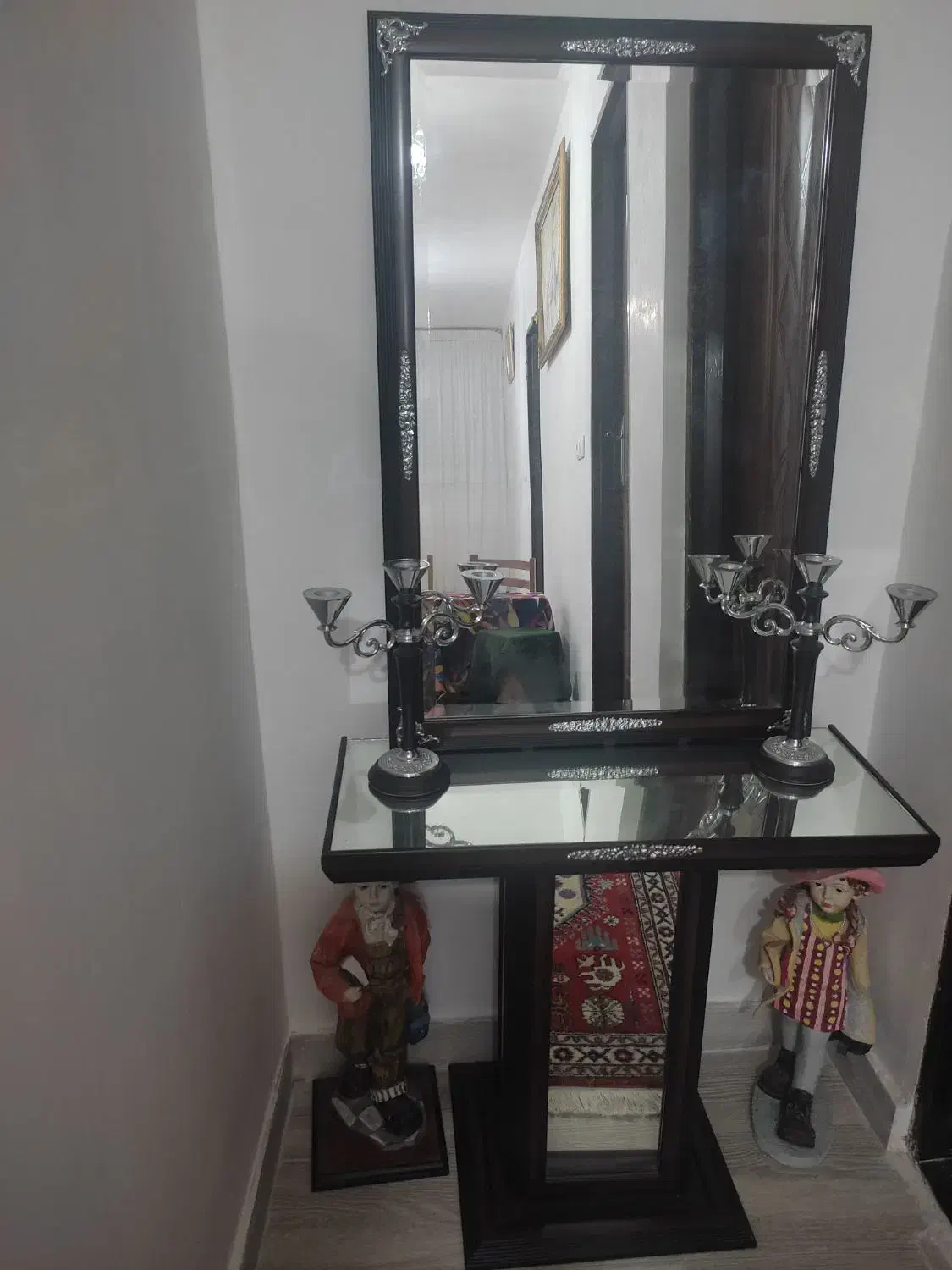 آینه و شمعدان|آینه|اردبیل, |دیوار