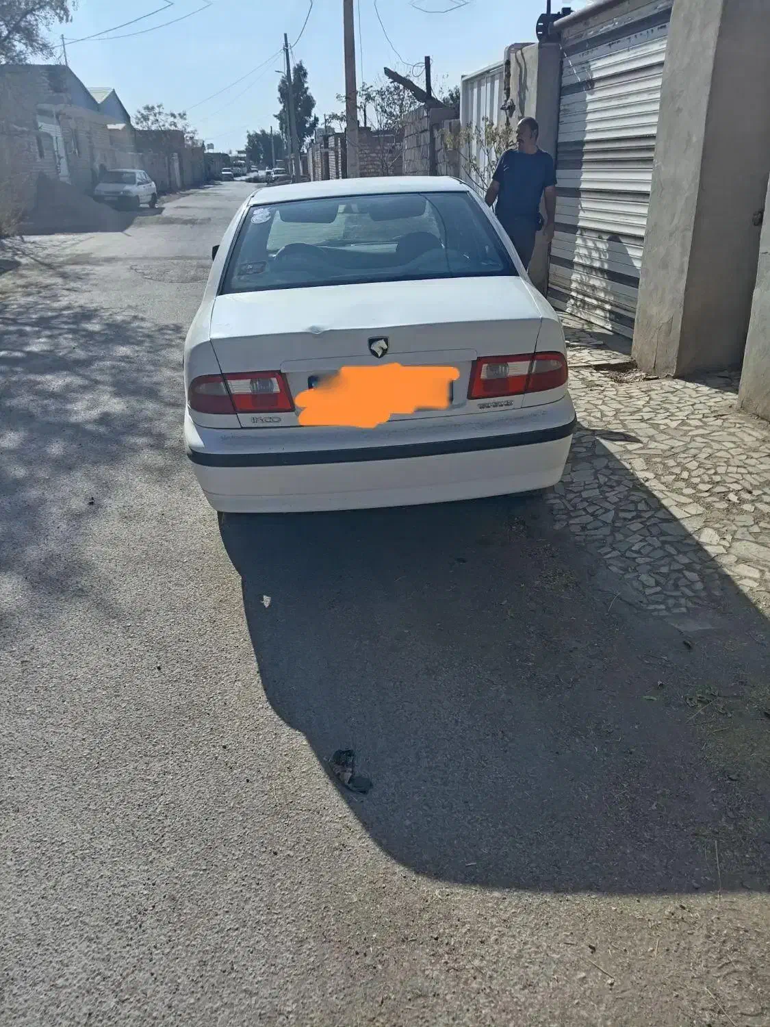 یک دستگاه سمند سفید|خودرو سواری و وانت|زرند, |دیوار