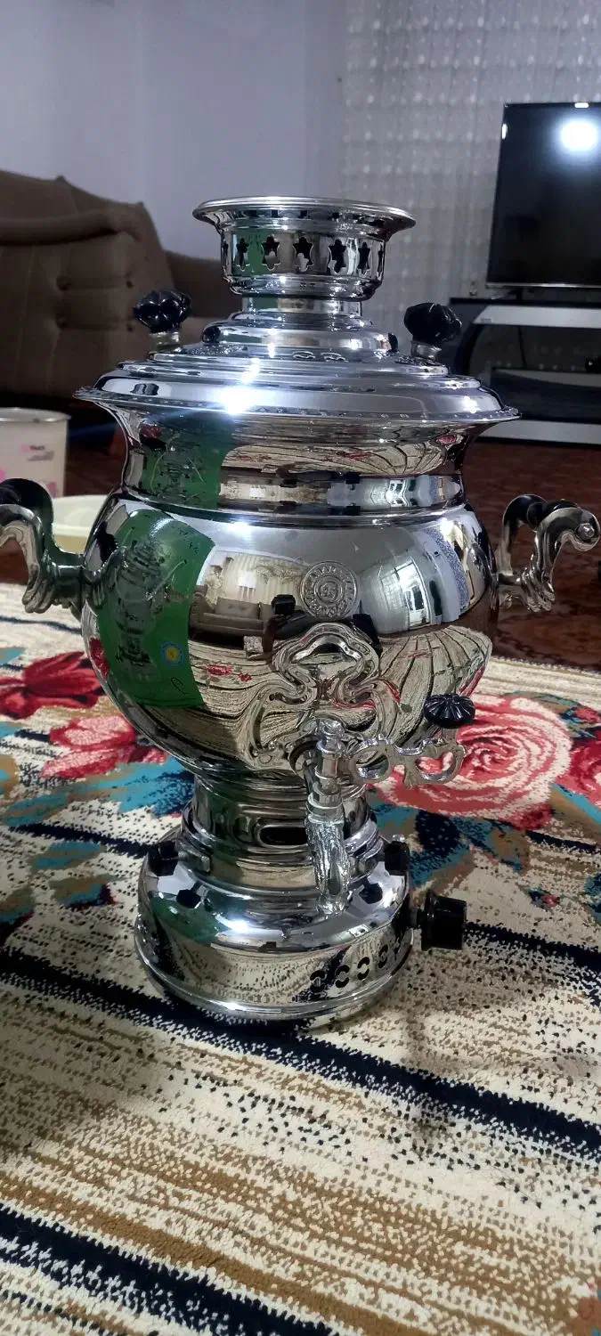 سماور گازی و تابلو|سماور، چای‌ساز، قهوه‌ساز|سنندج, |دیوار