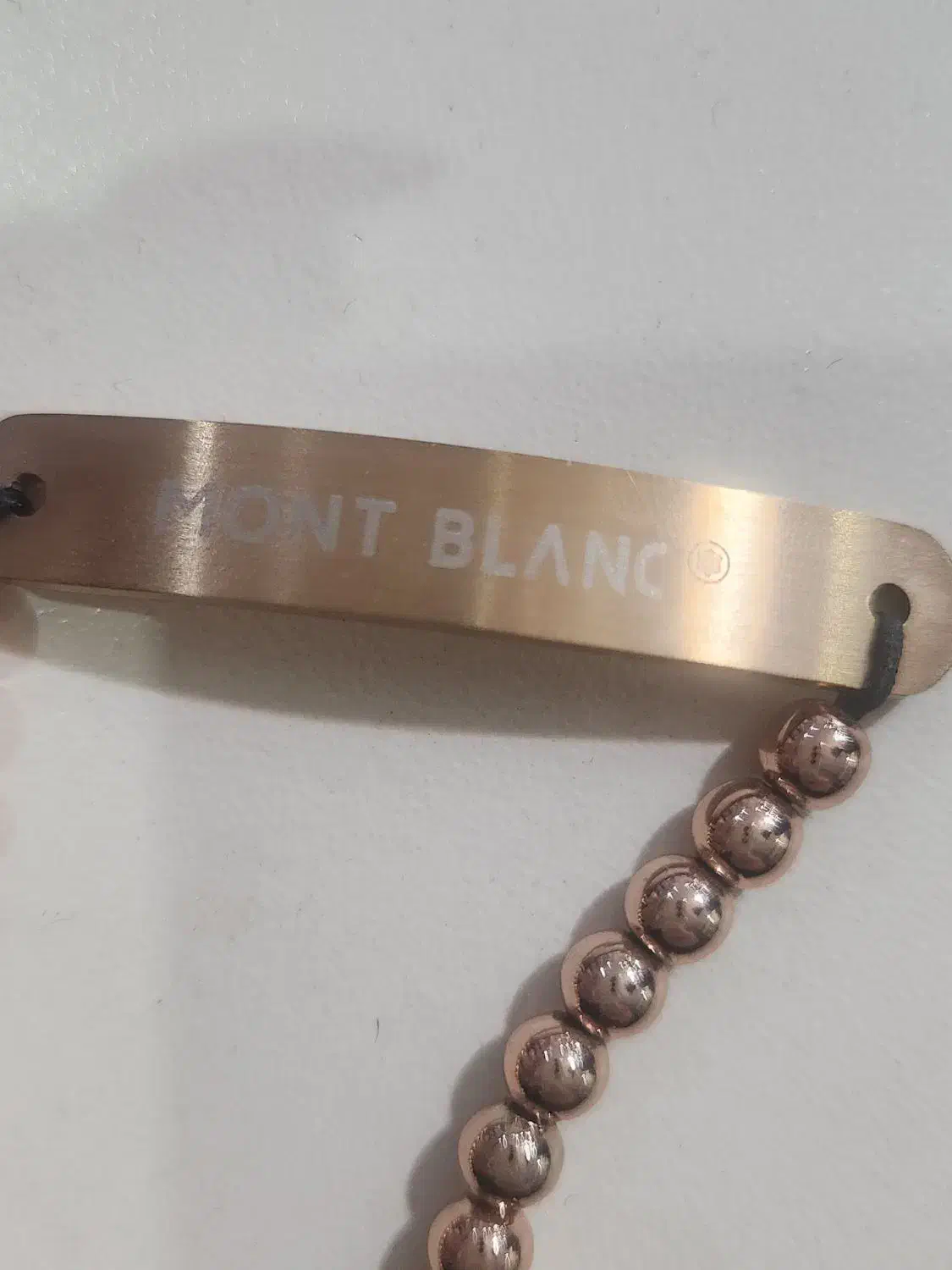 دستبند MONT BlANC اصلی بسیار زیبا|بدلیجات|کرج, شهرک بنفشه|دیوار