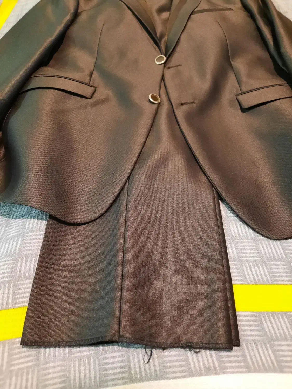 کت و شلوار مردانه عروس دامادی دوخت ترکیه نوی نو|لباس|ارومیه, |دیوار