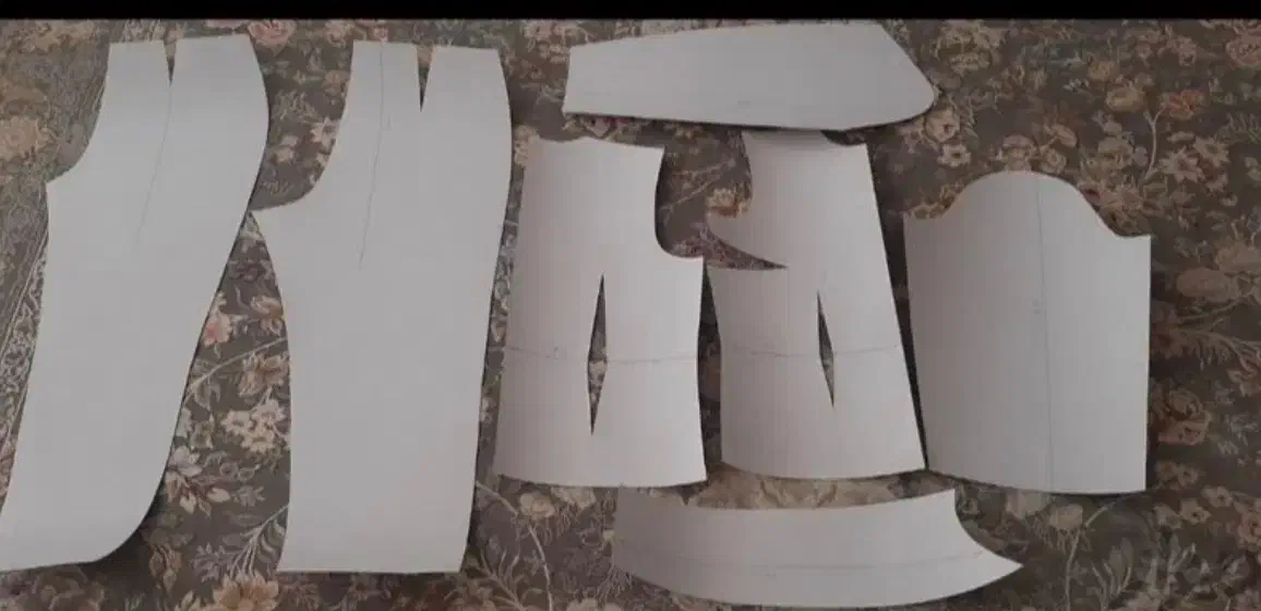 الگو اماده ترک|لوازم خیاطی و بافتنی|قم, باغ شازده|دیوار