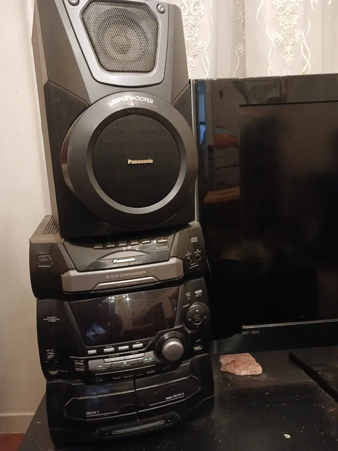 ضبط پاناسونیک همرا با دو باند|سیستم صوتی خانگی|تهران, سعادتآباد|دیوار