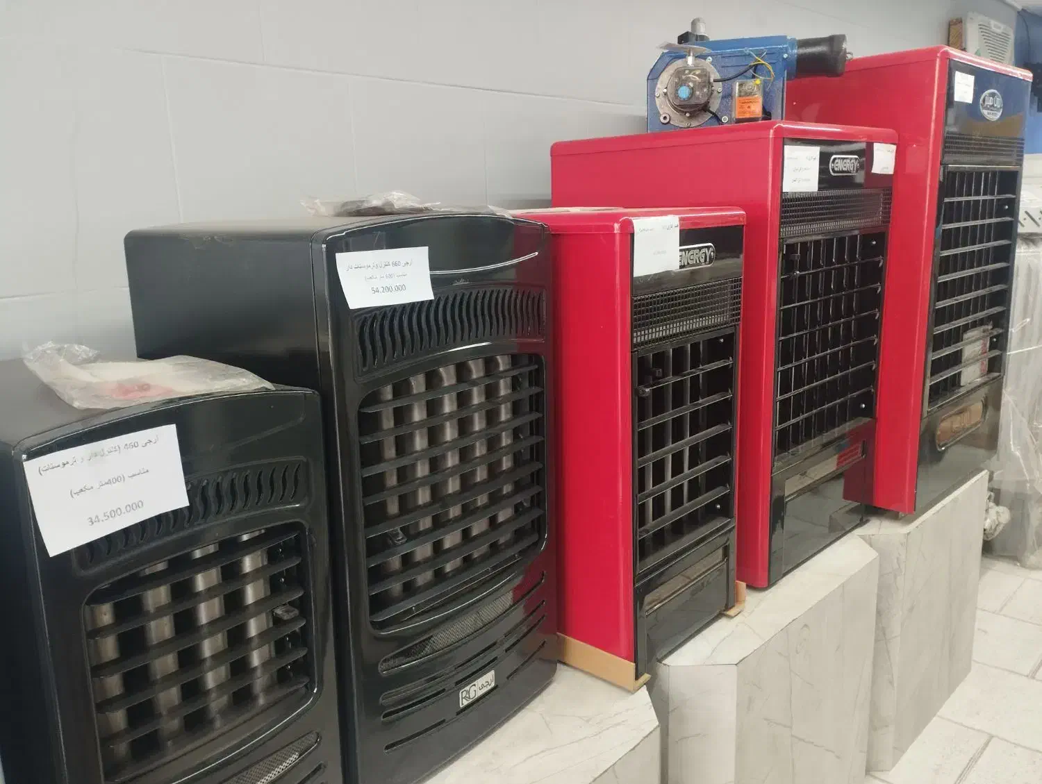 هیتر بخاری گازی فن دار برقی|بخاری، هیتر، شومینه|شاهین‌شهر, گرگاب|دیوار