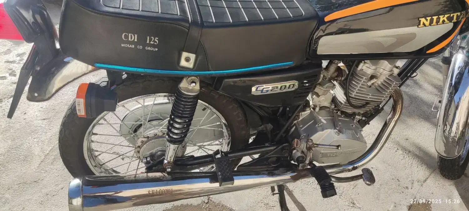 موتور هندا ۲۰۰|موتورسیکلت|گلبهار, شهر جدید گلبهار|دیوار