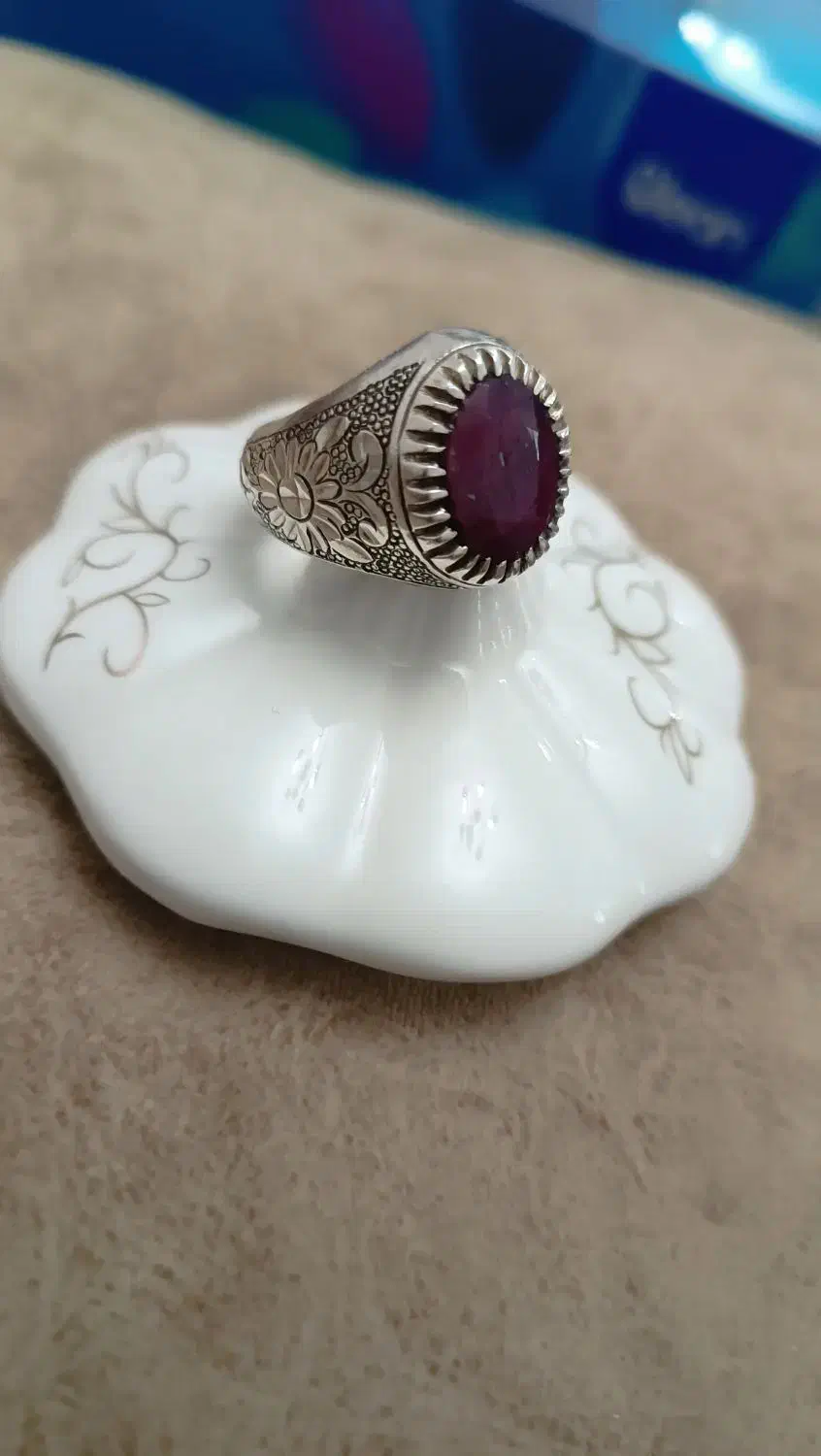 انگشتر یاقوت برمه|جواهرات|کرمانشاه, |دیوار