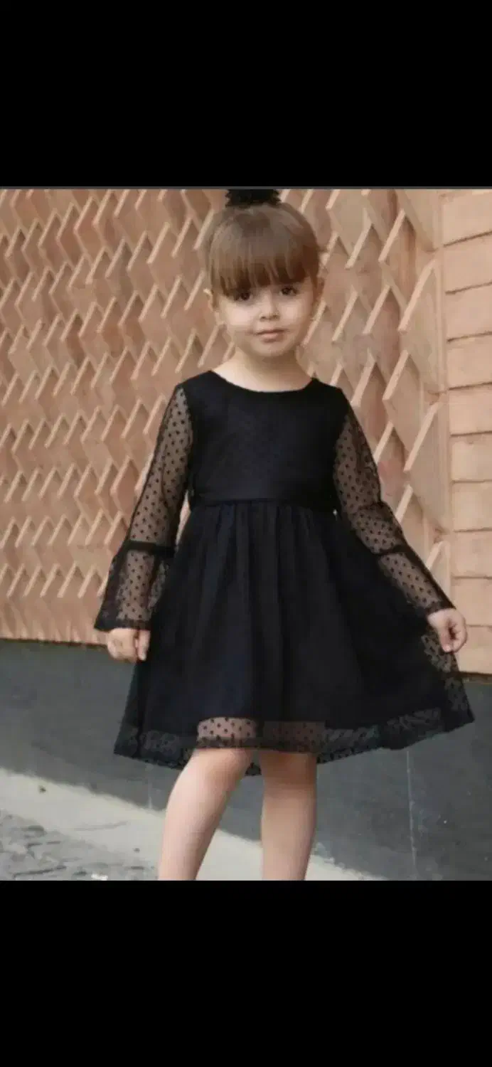 پیراهن مشکی بچگانه|کفش و لباس بچه|گلستان (تهران), |دیوار