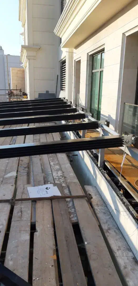 نصب انواع سقف متحرک پارچه‌ای و آلومینیومی|خدمات پیشه و مهارت|کرج, منطقه ویژه اقتصادی پیام|دیوار