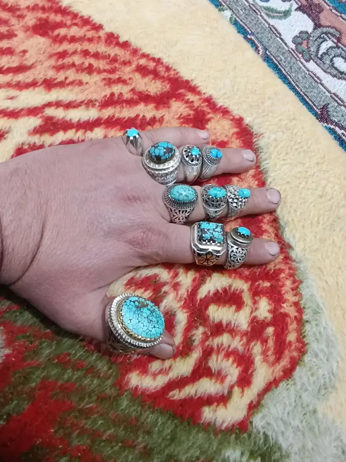 انگشترنقره|جواهرات|الوند, |دیوار