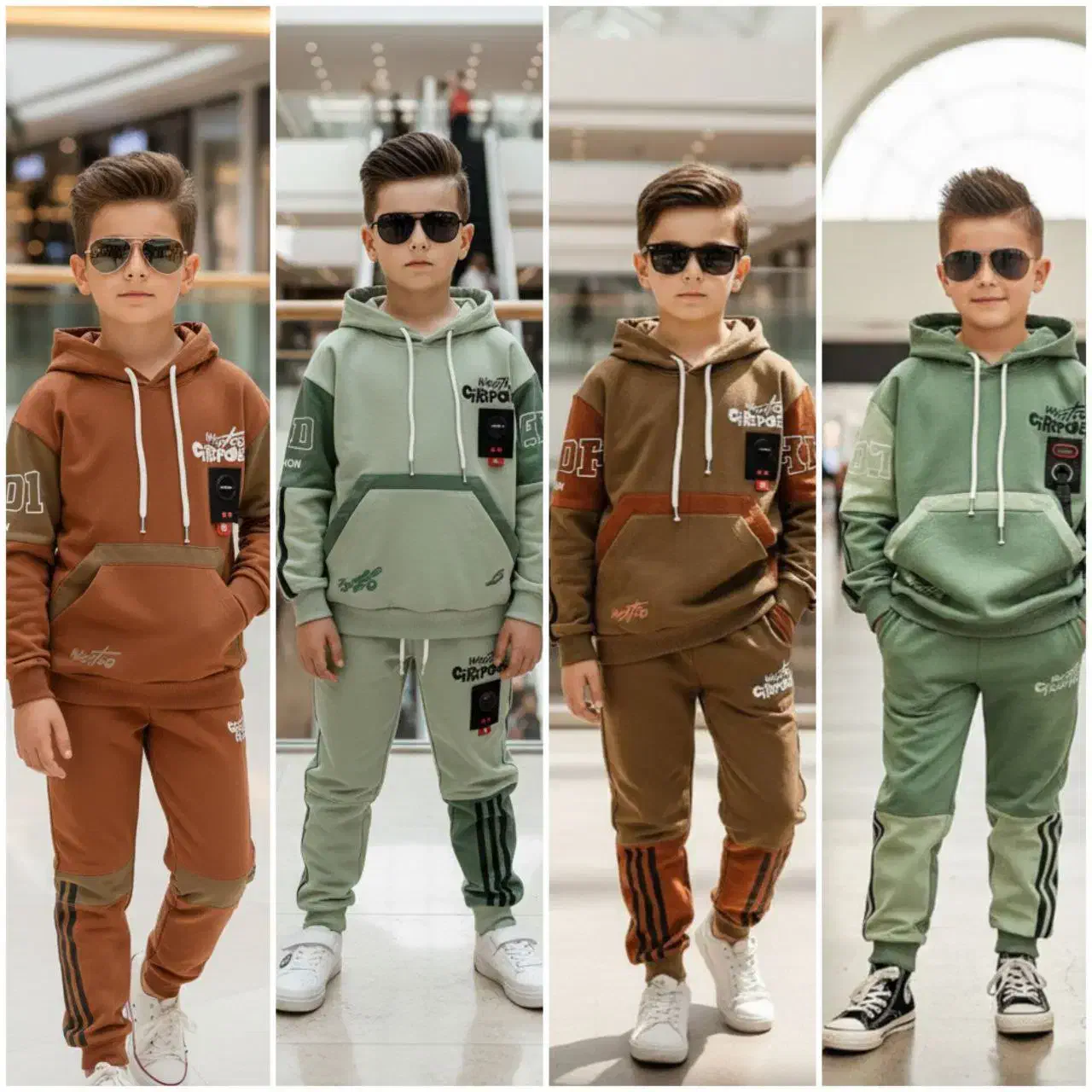 ست جورج هودی و شلوار|کفش و لباس بچه|همدان, |دیوار