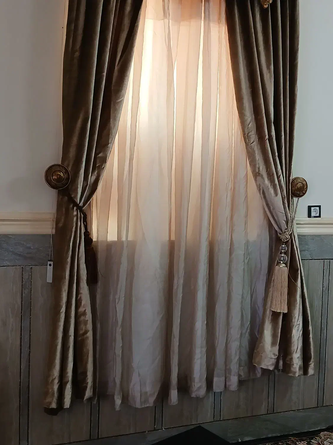 تعدادی پرده در حد نو|پرده، رانر، رومیزی|ایرانشهر, |دیوار